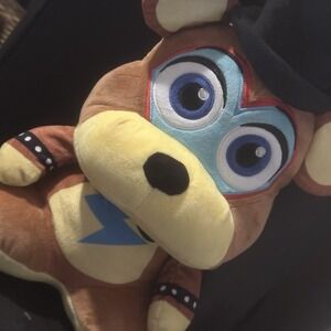 FNAF Five Nights At Freddy's Security Breach Glamrock Freddy Plush New 2023